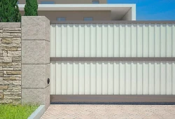 Откатные ворота DoorHan Белые